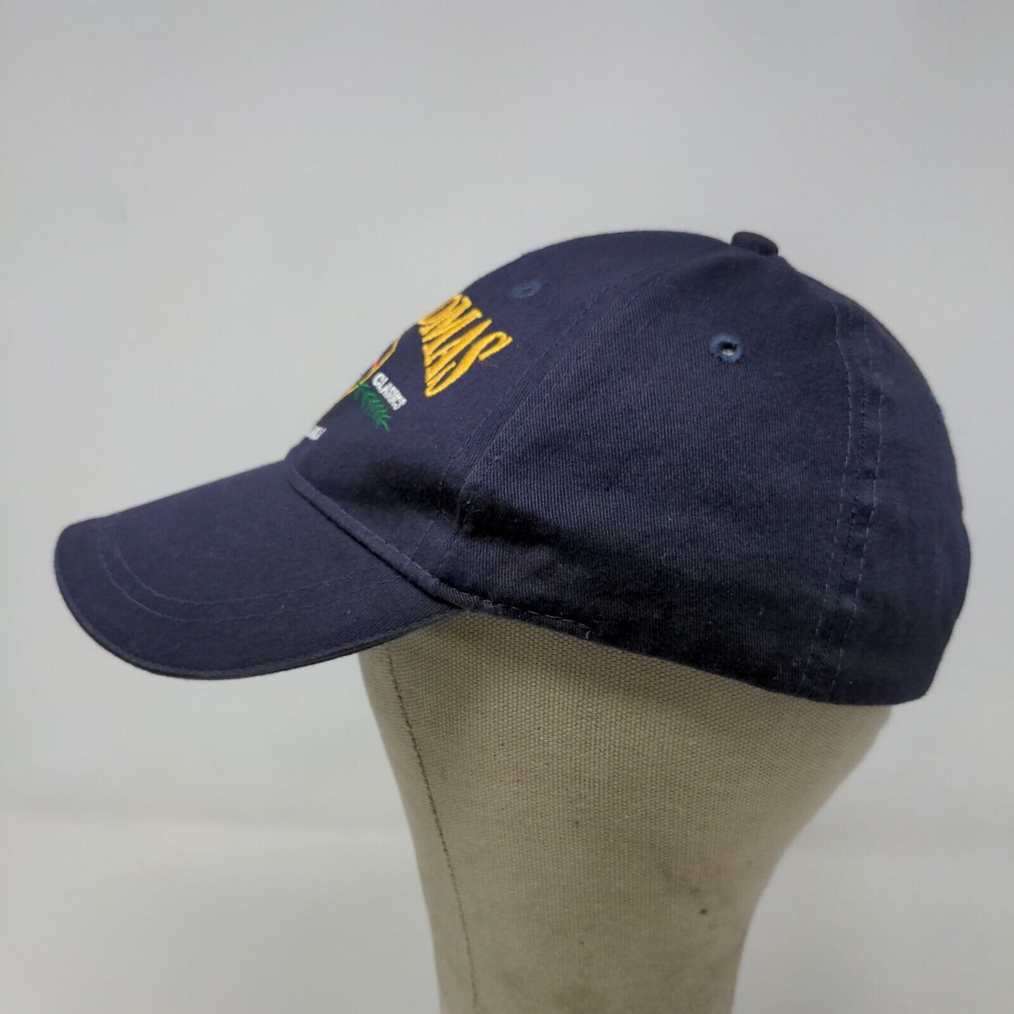 Captain's Corner Men's St. Thomas U.S. Virgin Islands Strapback Hat Blue 58CM