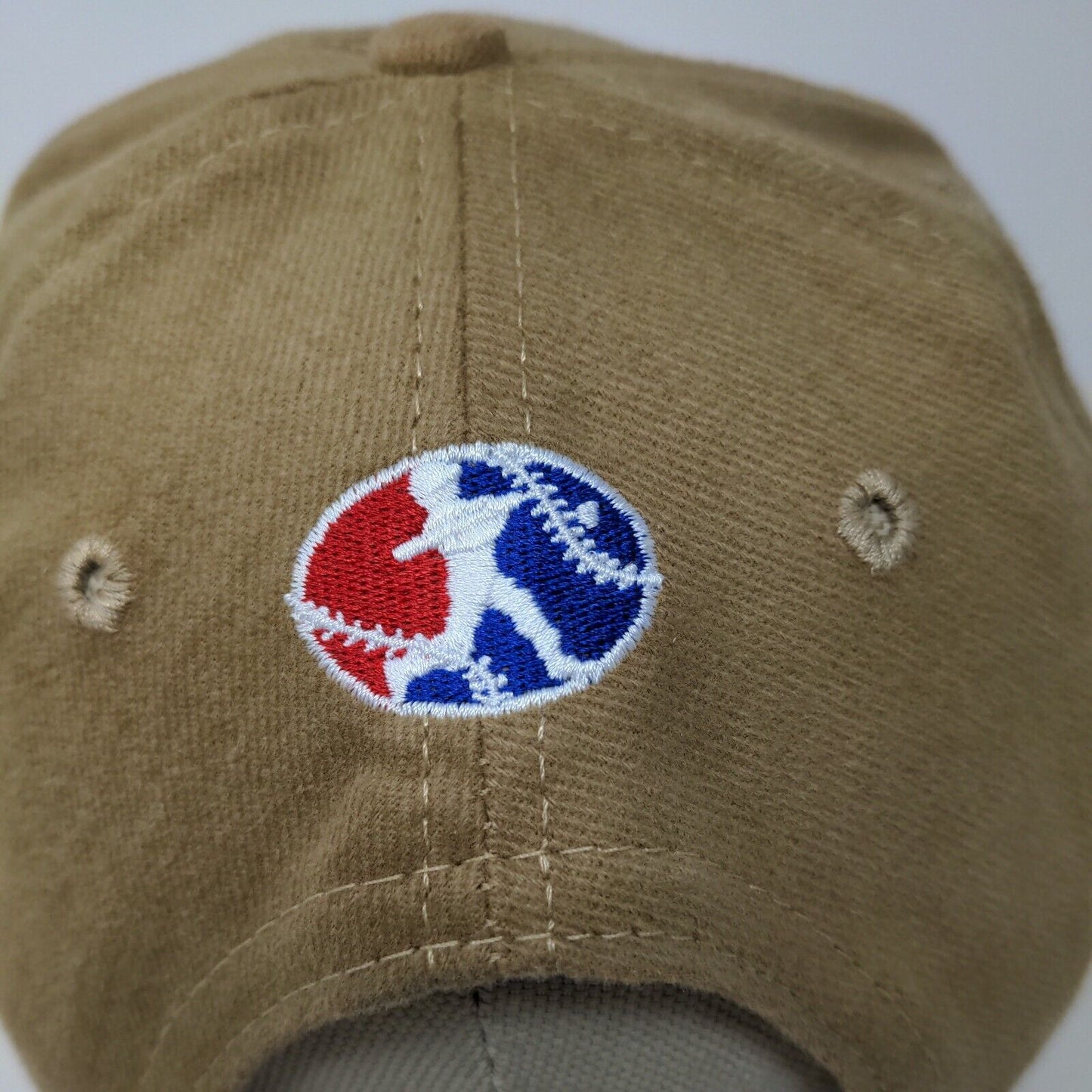 New Era Brown 2002 Little League Central Regional Baseball Hat Cap SZ M / L USA