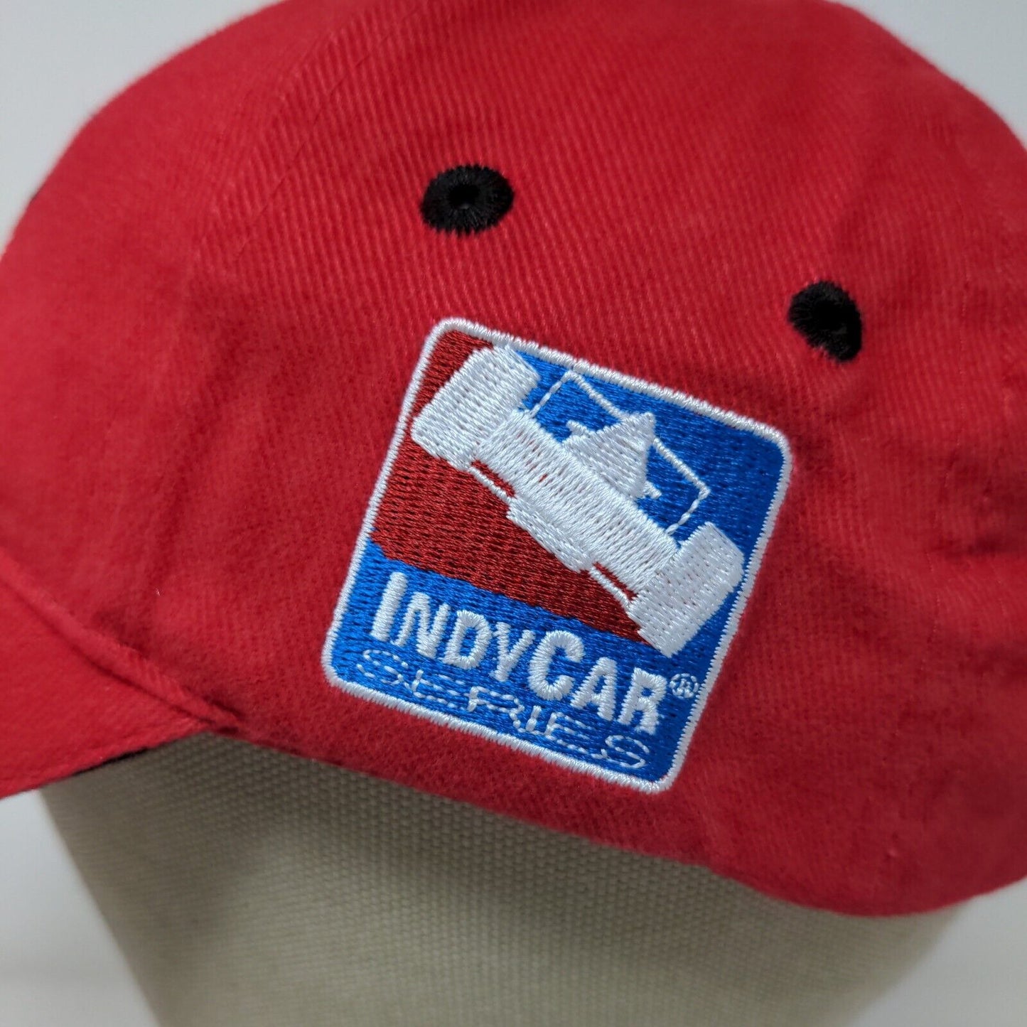 Team Gehl Men's Strapback IndyCar Series Hat Red Rahal Letterman Racing Logo