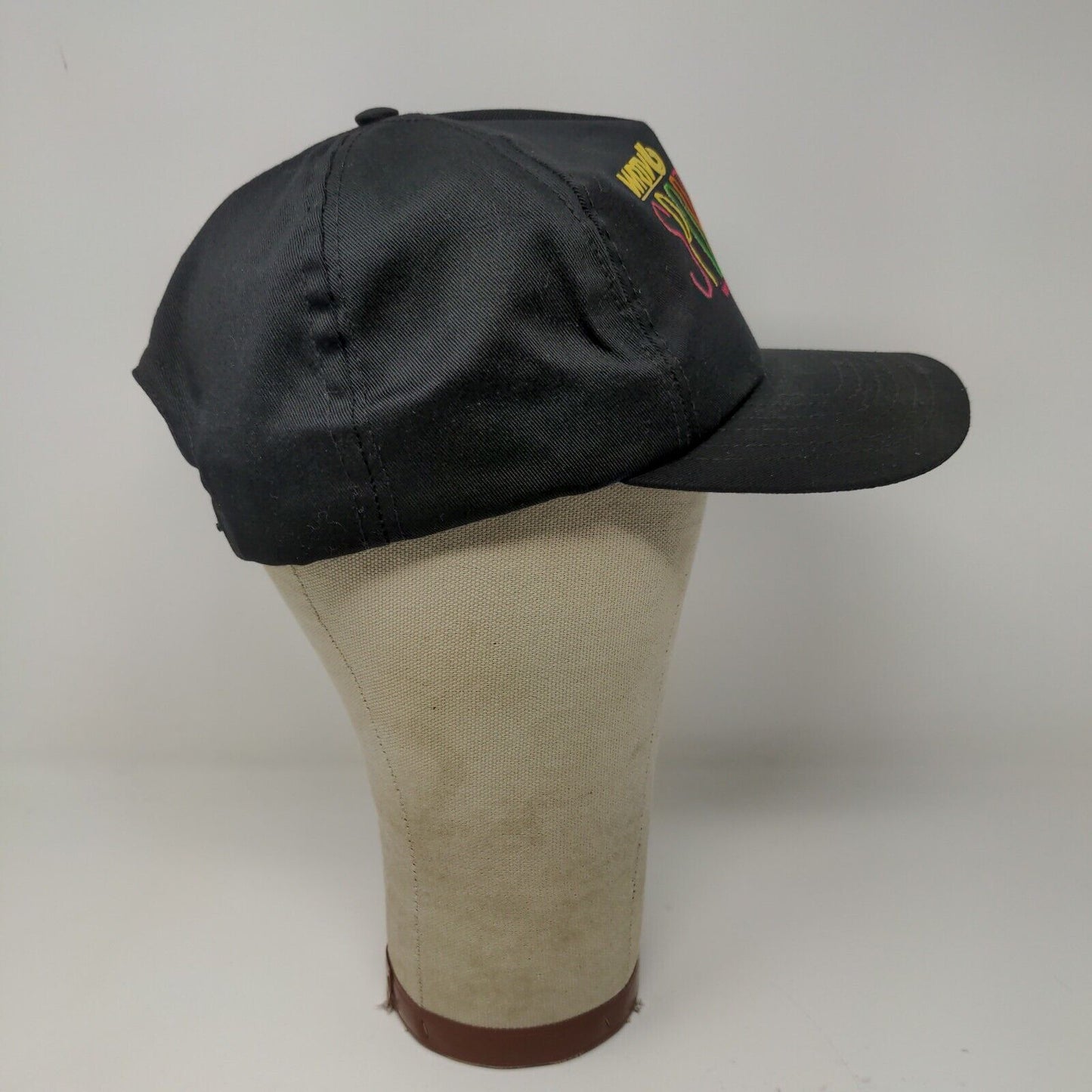 WRTV6 Mens Vintage Sportsnuts With Ed Sorensen Hat Black Adjustable Snapback