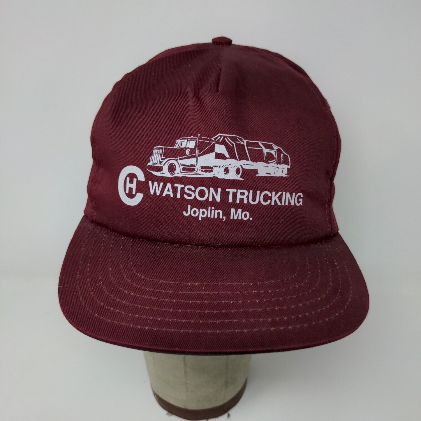 Watsons Trucking Hat Made in USA Snapback Hat Cap Trucker Hat