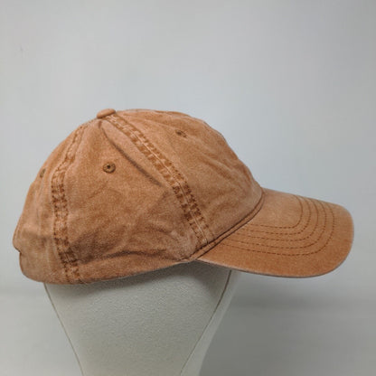 Unbranded Men's Slideback Hat Brown Size OSFM Blank 100% Cotton