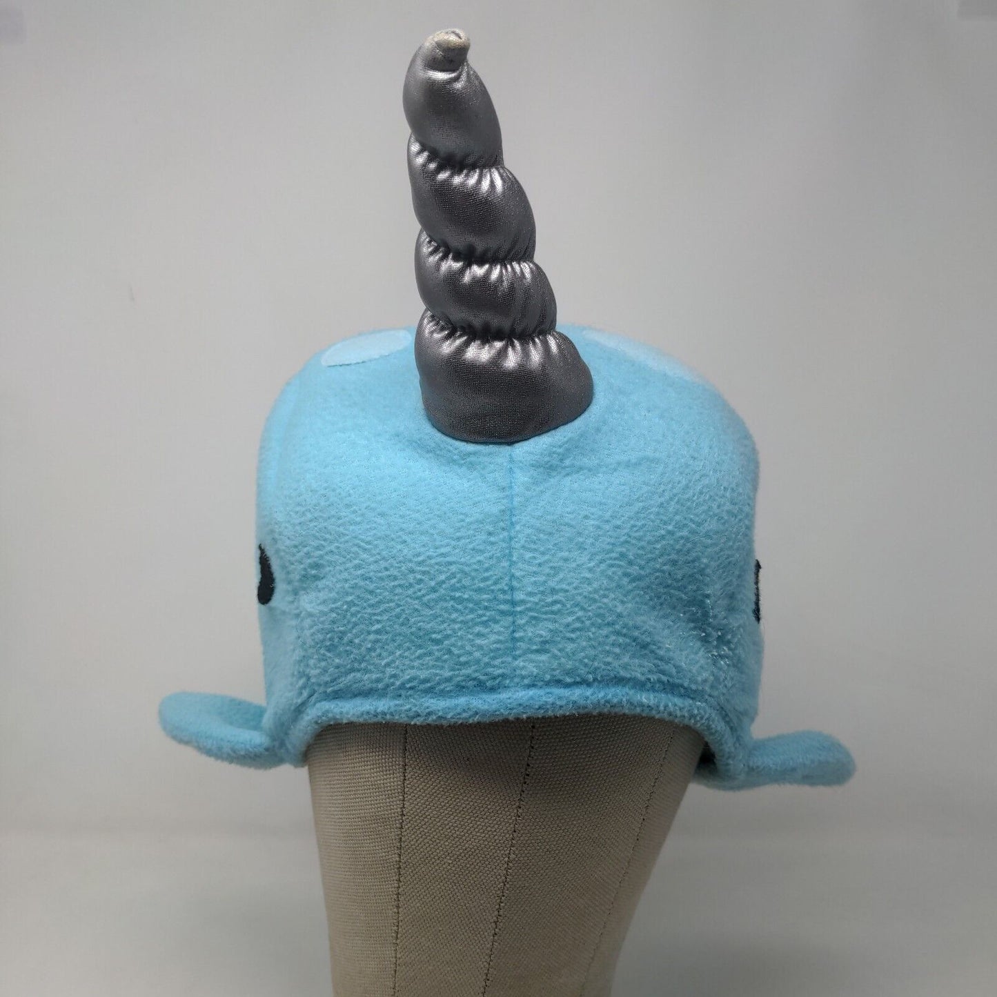 ELOPE Kids Narwhal Hat Blue Costume Cap Tusk Size Adjustable Plush Horn