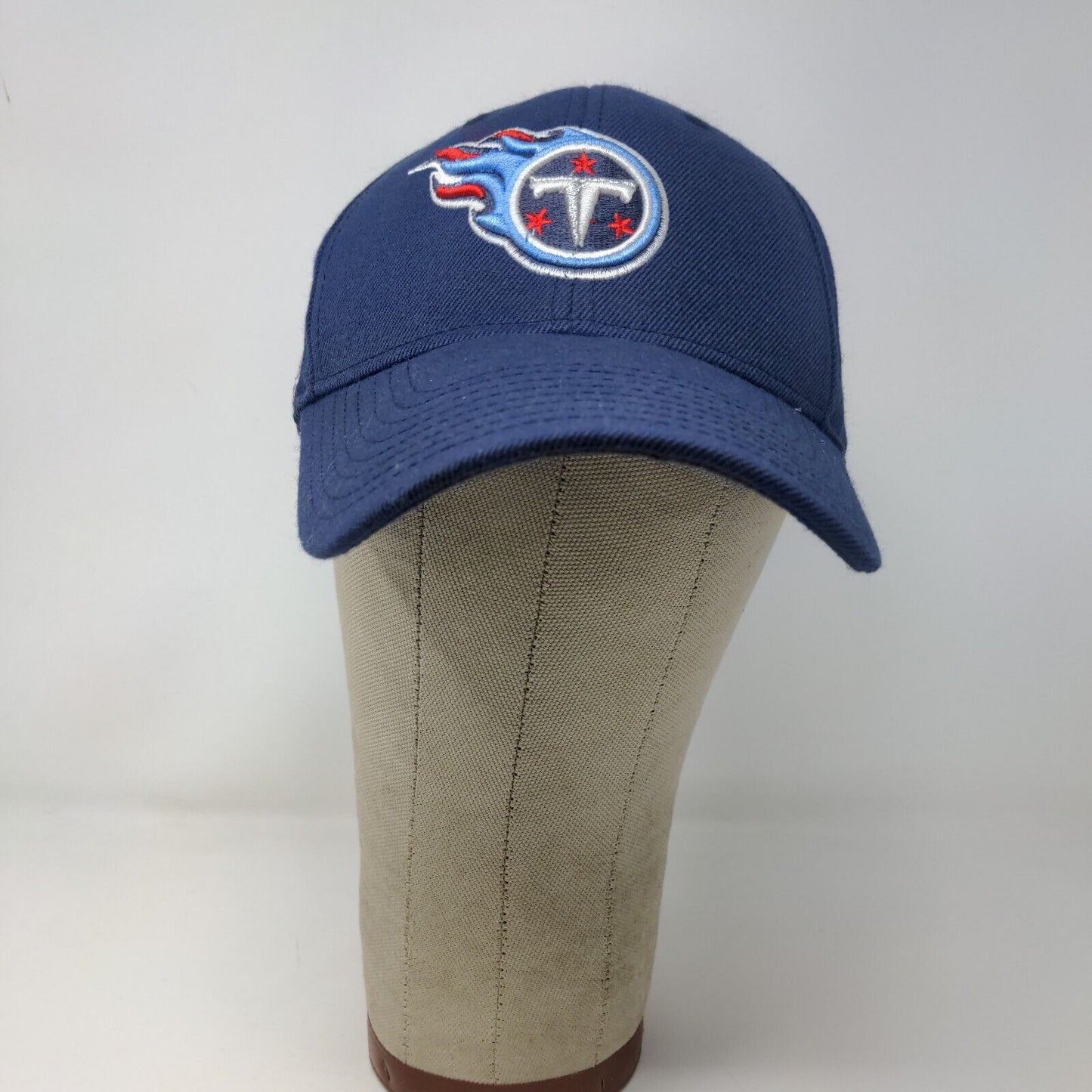 Reebok NFL Men's Strapback Tennessee Titans Hat Blue OSFA Embroidered Logo