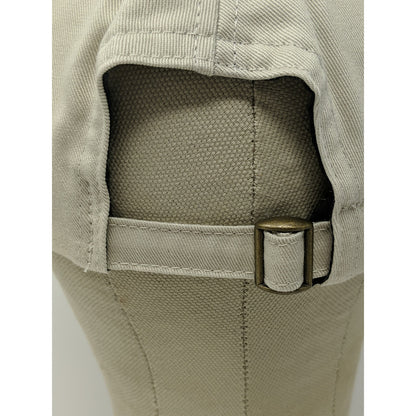 Mens KTA Kansas Trapshooters Association Hat Slideback OSFA Tan & Black Made USA