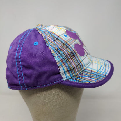 Disney Parks Women's Strapback Hat Purple OSFA Mickey Mouse Rhinestone