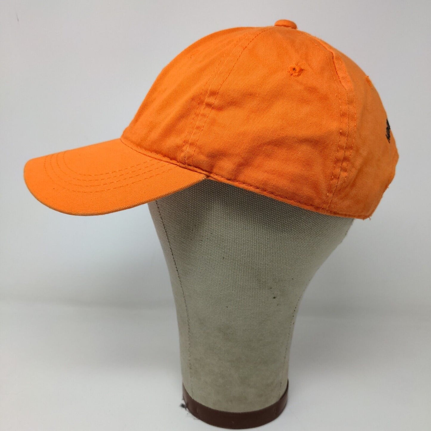 Hog Nation Men's Slideback Hat Cap Orange Size OSFM Embroidered Logo Pig