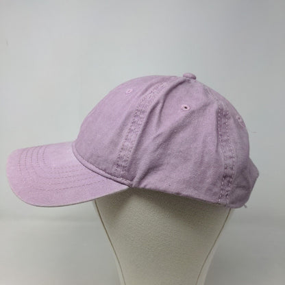 Unbranded Men's Slideback Hat Purple OSFM Adjustable Blank Vent Holes