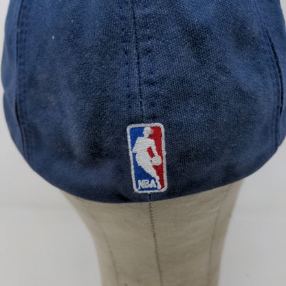 NBA Indiana Pacers Basketball Yellow Blue Cap Hat Size S / M Embroidered Logo