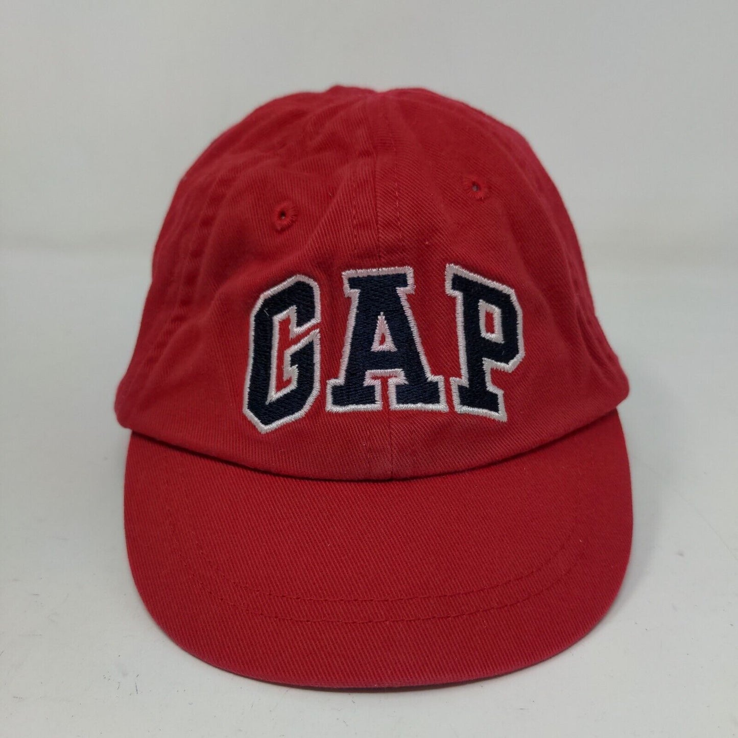 Baby Gap Boy's Stretchy Hat Red Size Up to 6 Months Embroidered Logo