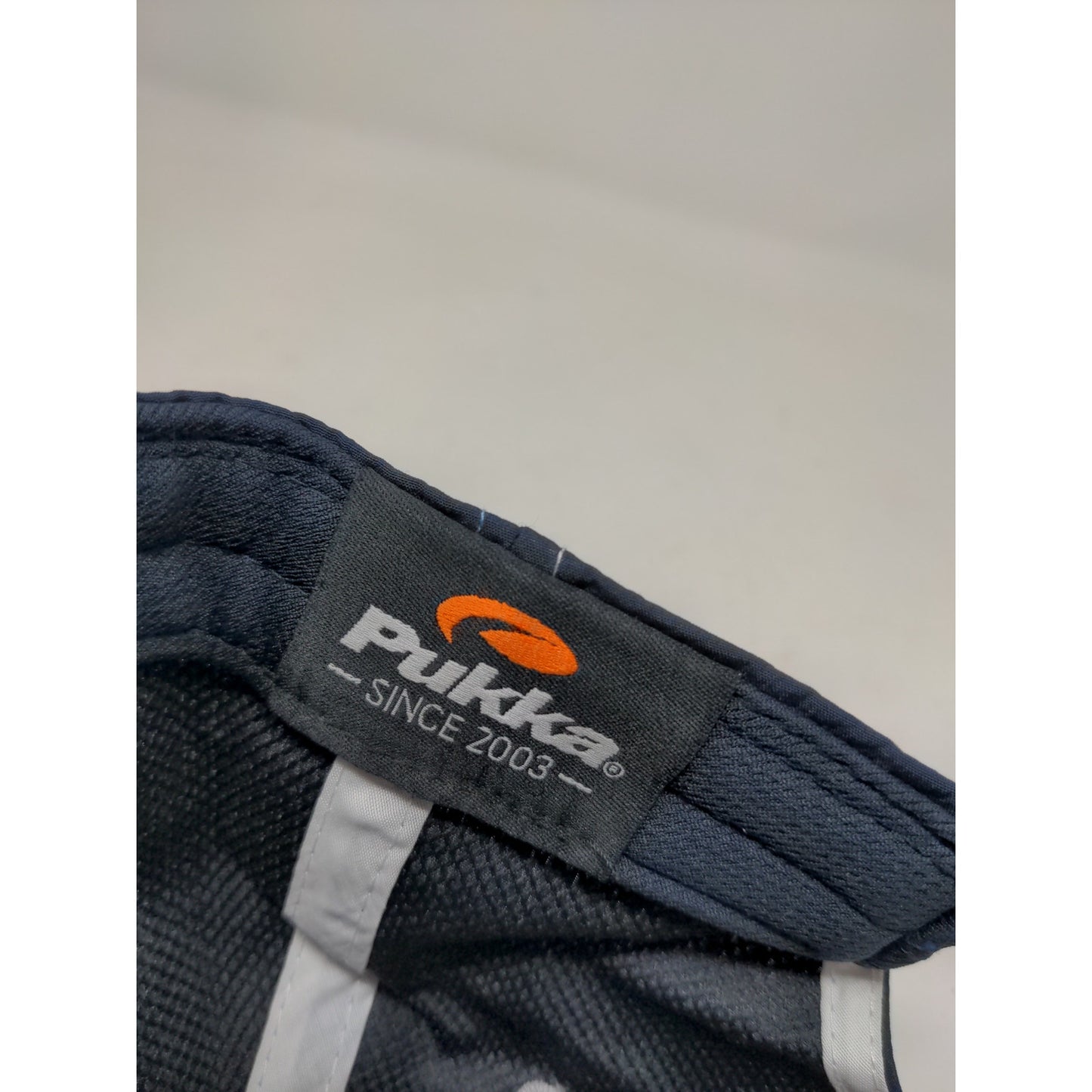 Pukka Golf Week Junior Tour Slideback Hat Blue Embroidered Logo