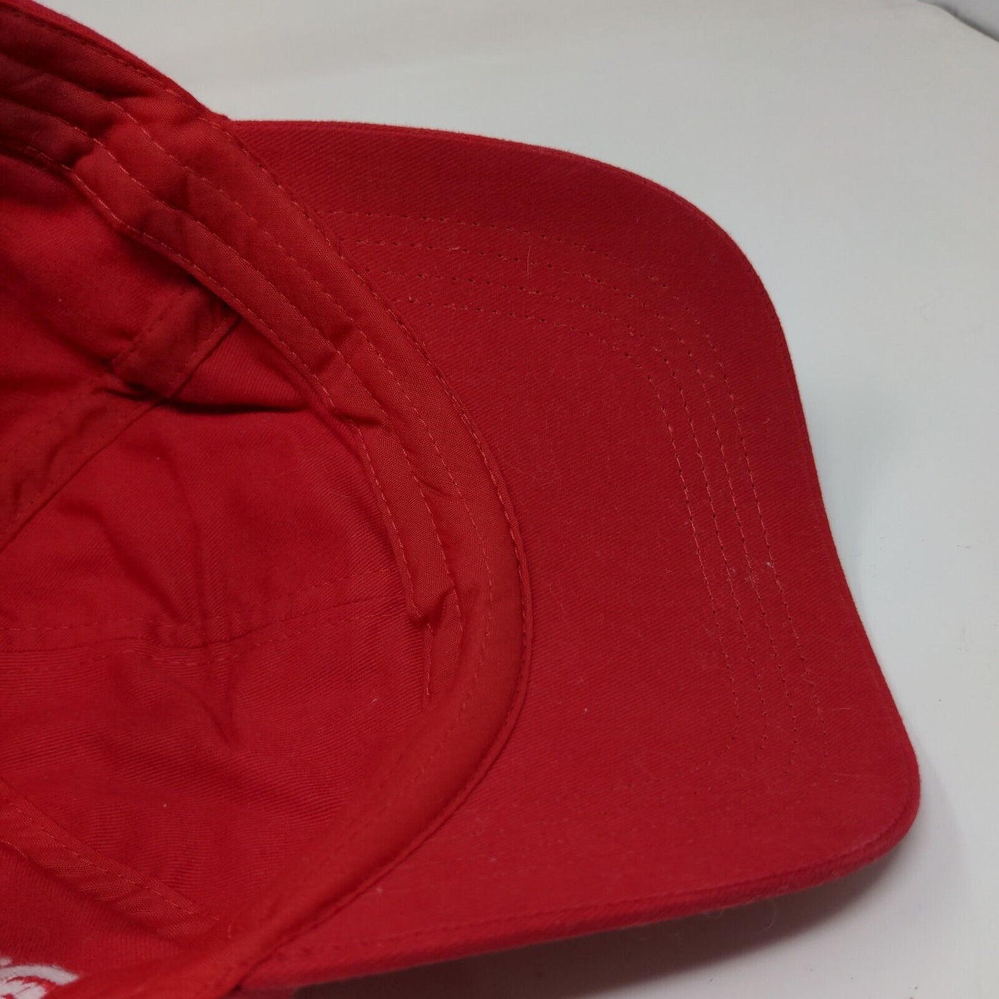 Save a Lot Racing Men's Slideback Hat Red OSFM Embroidered Logo