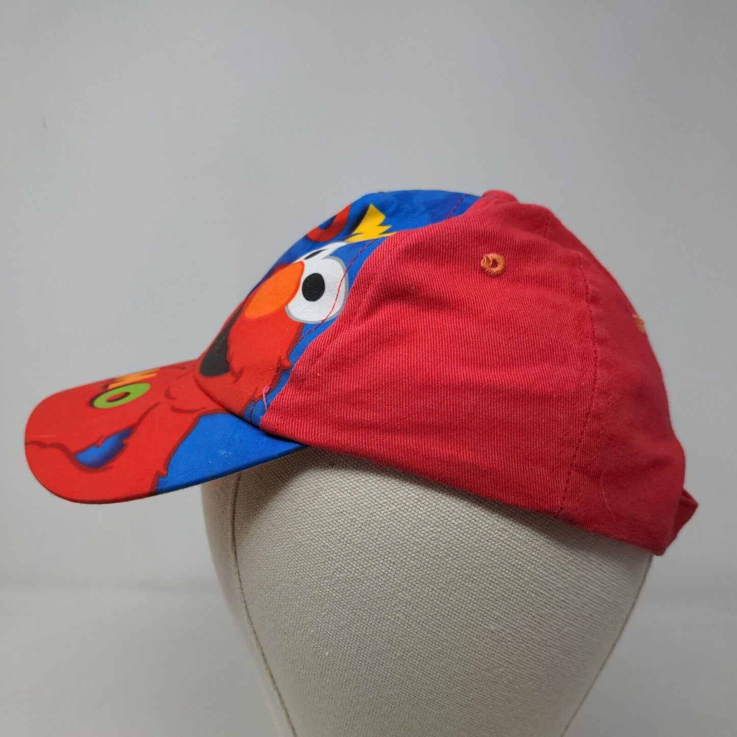 Sesame Street Boy's Snapback Hat Red 100% Cotton It's Elmo Graphic