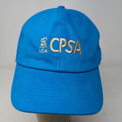 Arakawa Men's Strapback Hat CPSA Blue Adjustable Embroidered Logo