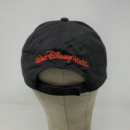 Walt Disney World Kids Strapback Hat Black Red Embroidered Mickey Mouse