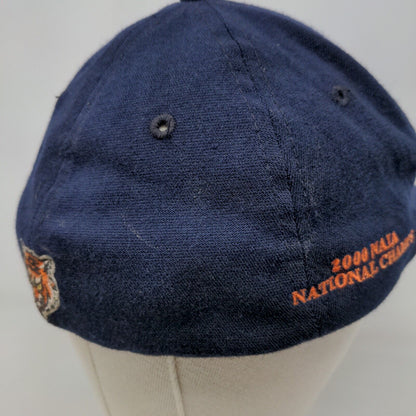 Headmaster Superflex Mens Fitted Hat Blue Embroidered GC Tiger Logo Vintage 2000