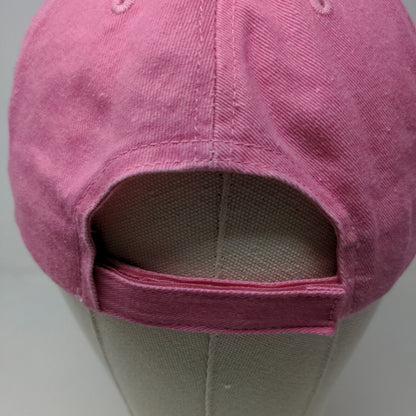 DMR Classic Women's Strapback Hat Pink Adjustable Long Beach Island Tourist Cap