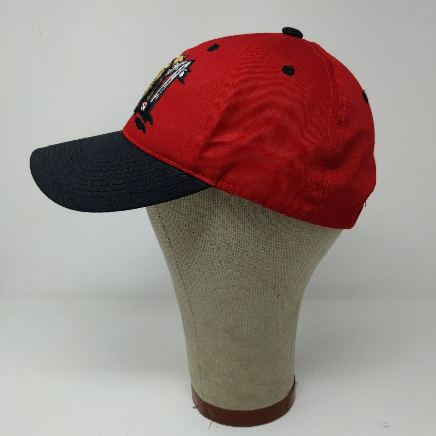 Batavia Muckdogs Boys Strapback Hat Red Size Youth Embroidered Logo Minor League