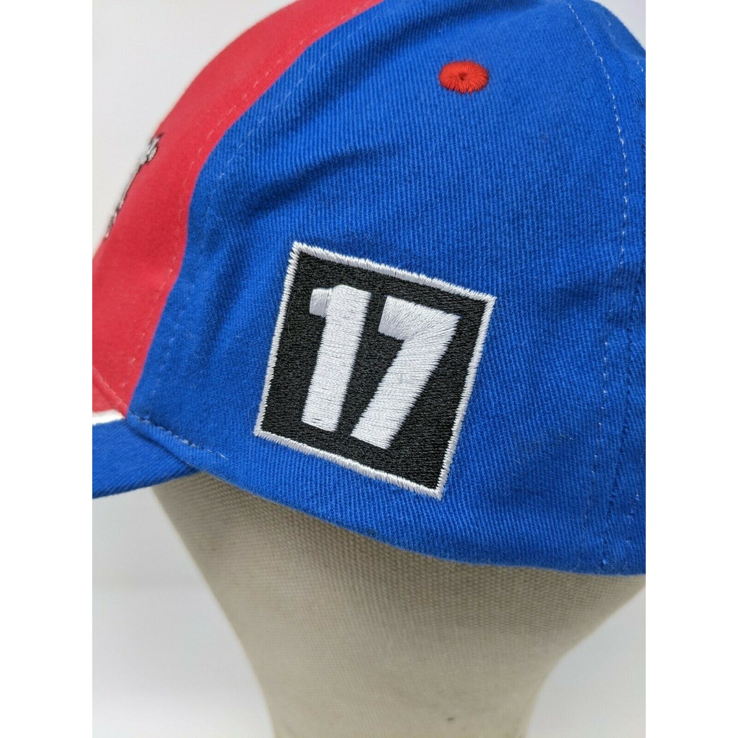 NASCAR Crescent Racing #17 Timothy Peters Autographed Strapback Hat Adjustable