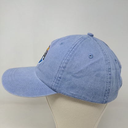 Adams Headwear Men's Slideback Hat Blue Embroidered Wolfeboro New Hampshire