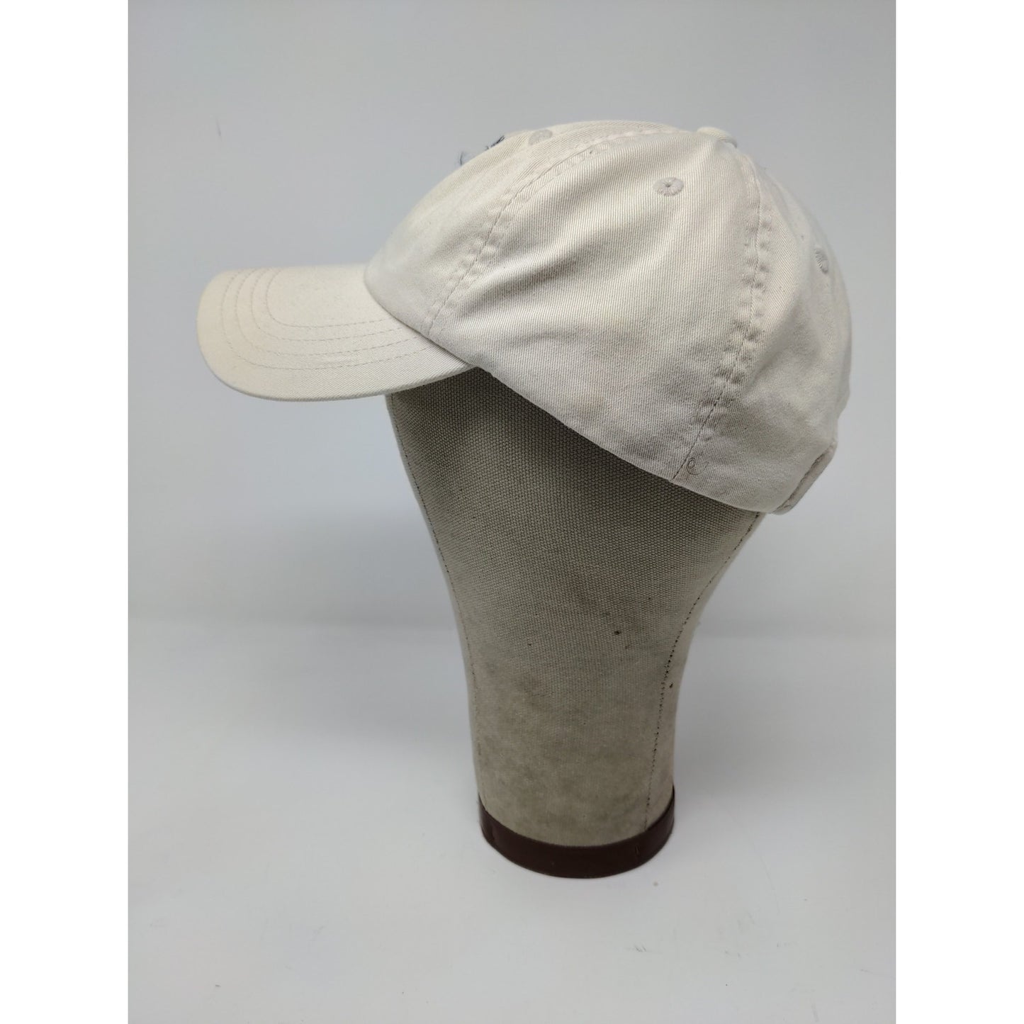 Vintage 65th Senior PGA Championship 2004 Slideback Hat Cream Embroidered Logo