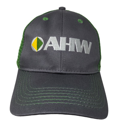 John Deere Men's Snapback Mesh Back Hat Green Gray OSFM Embroidered Logo