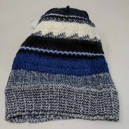 Sport-Tek Men's ACSM Knit Beanie Hat Multicolor Striped Acrylic Embroidered Logo