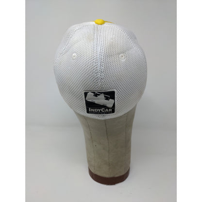 Menards Indy Car Series Vision Racing Hat #20 One Fit Yellow White Meshback