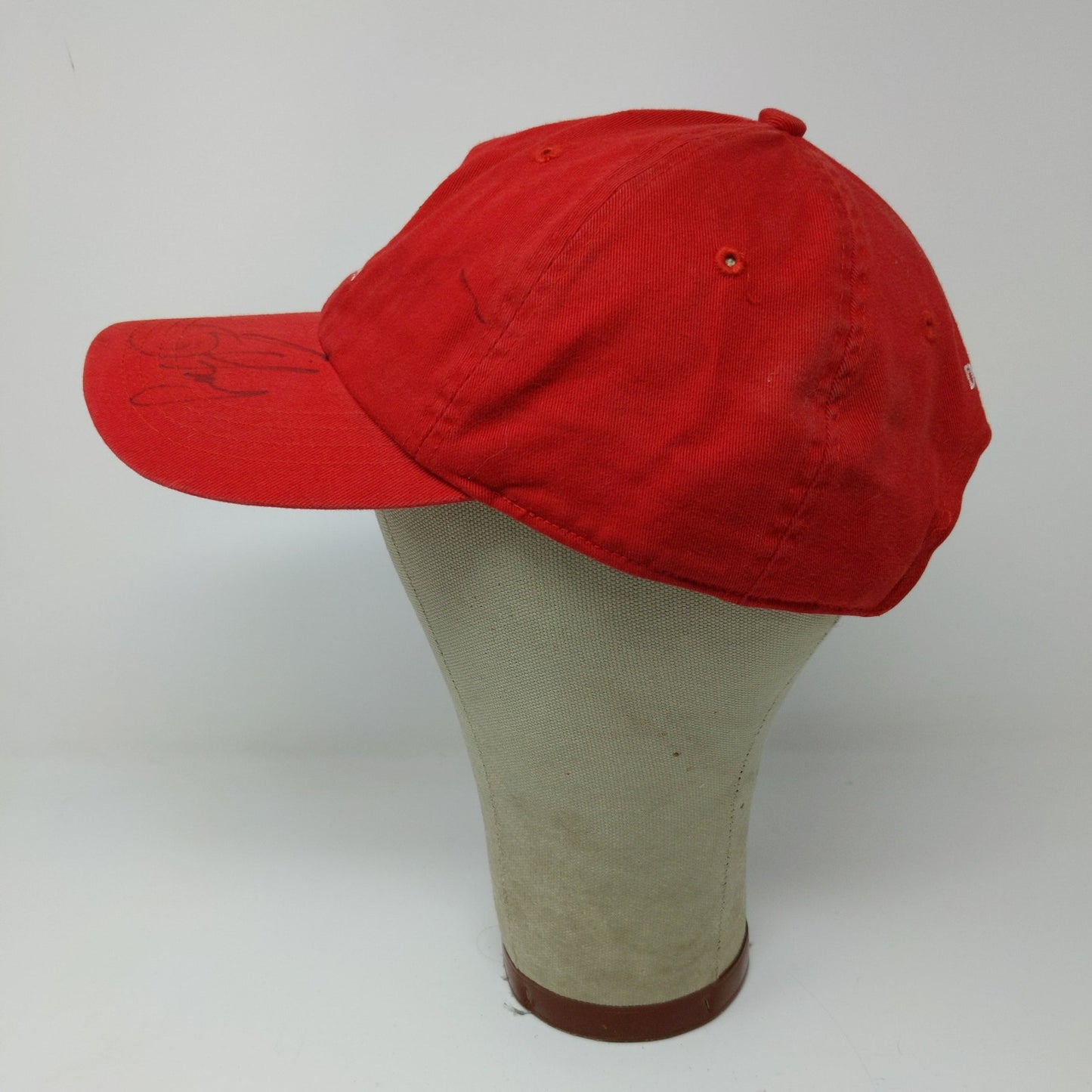 Las Vegas Bear's Best Golf Course Dobber Slideback Hat Embroidered Logo Red