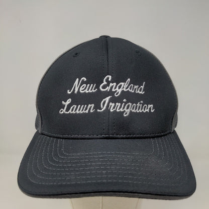 Richardson Men's New England Lawn Irrigation Fitted Mesh Back Hat Black SZ L/XL