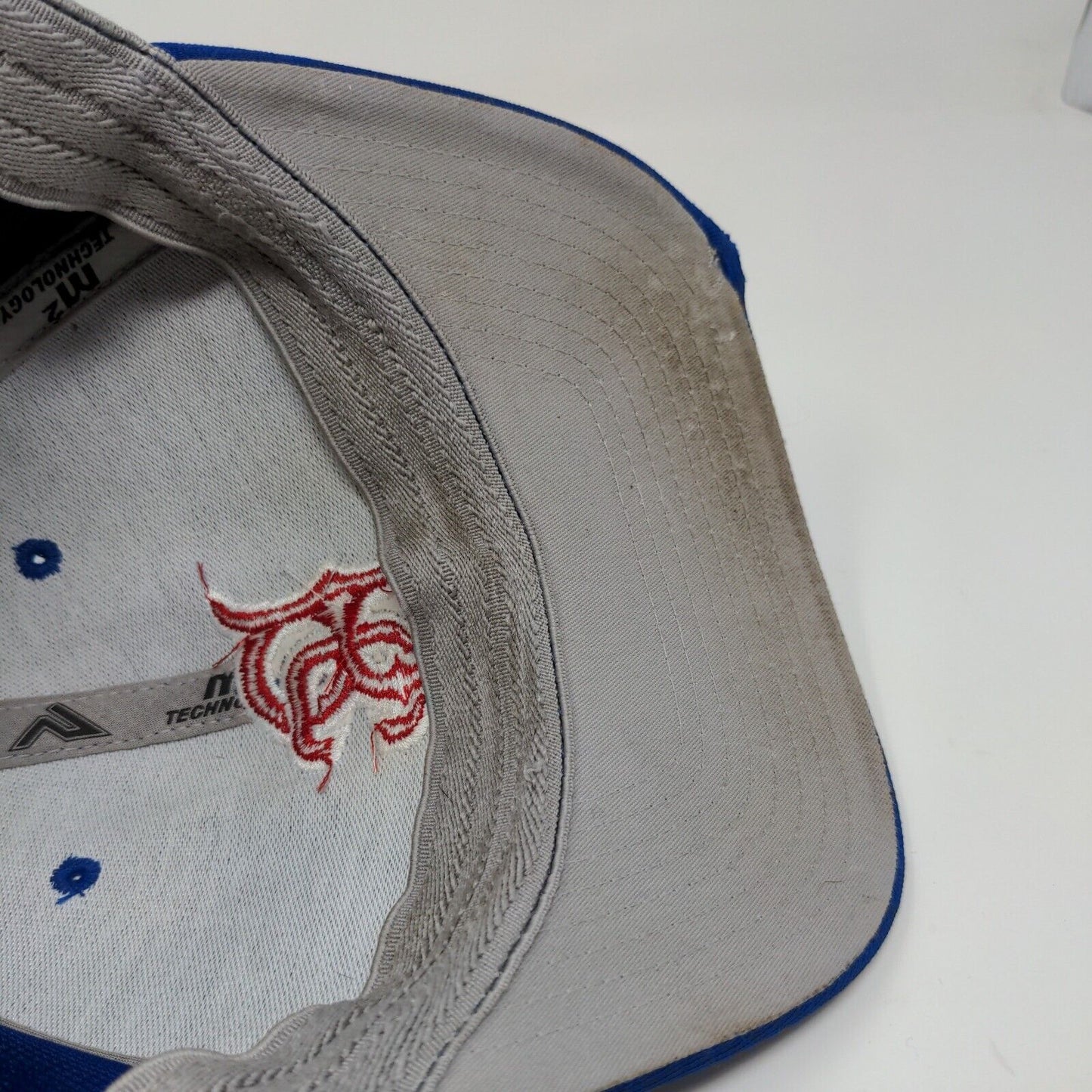 Brooklyn Cyclones Fitted Hat Blue Red Pacific Embroidered Baseball Cap