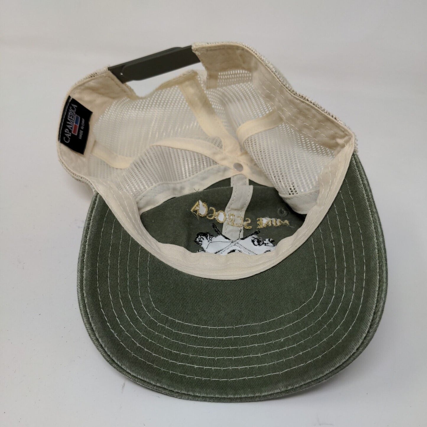 Cap America Mike Scrocca Golf Classic Snapback Mesh Back Hat Adjustable