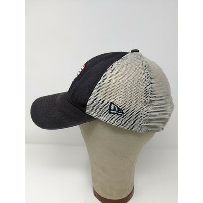 New Era 9Forty MLB Red Sox Patriotic Hat Snapback Meshback OSFM Black & White