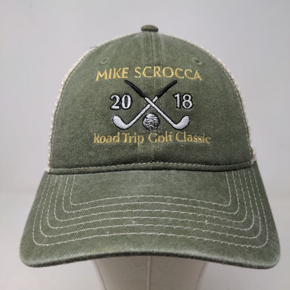Cap America Mike Scrocca Golf Classic Snapback Mesh Back Hat Adjustable