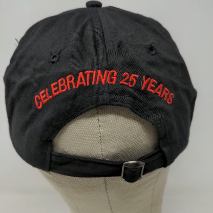 John Force Racing Castrol Oil 25 Year Celebration Slideback Cap Hat Black