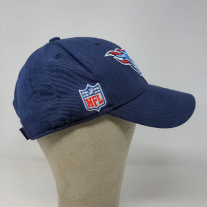 Reebok NFL Men's Strapback Tennessee Titans Hat Blue OSFA Embroidered Logo