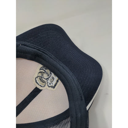 Dodge Ram SA Strapback Meshback Hat Embroidered Logo Blue Yellow