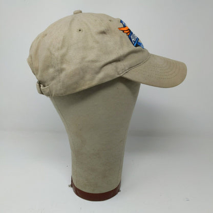 Allstate 400 at the Brickyard Slideback Hat Beige Adjustable Embroidered 2005