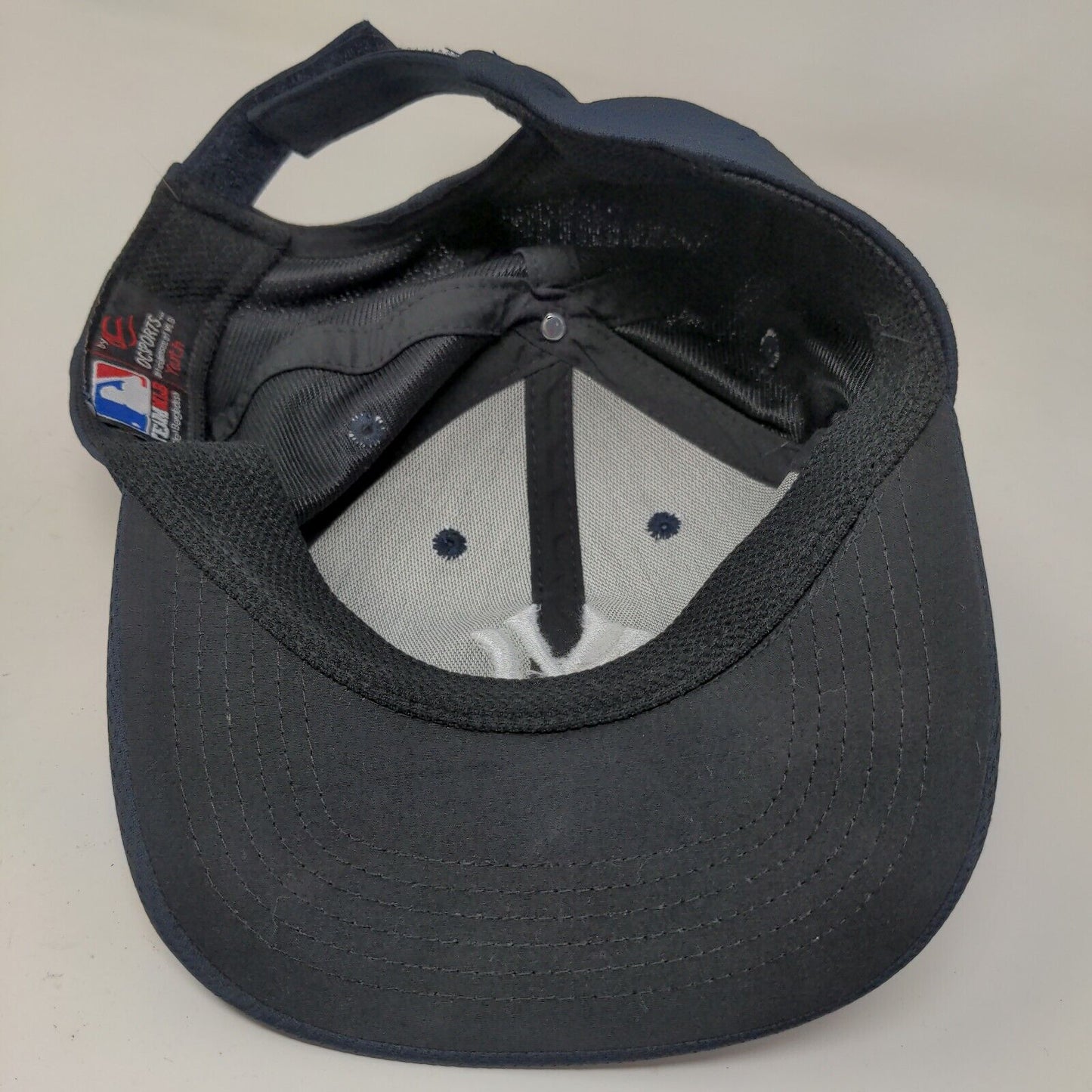 OC Sports Team MLB Boy's Strapback Hat Blue New York Yankees Embroidered Logo