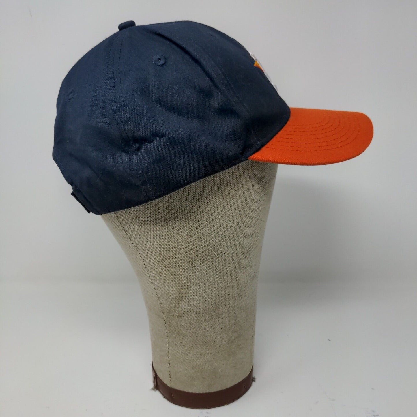 MLB Houston Astros Outdoor Cap Sports Orange Blue Strapback Hat Cap One Size