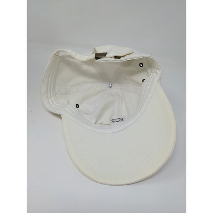 Purdue Boilerman Triathlon Slideback Hat White Cream Embroidered Logo