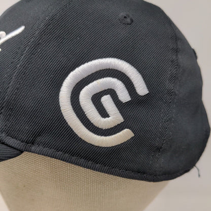 Cleveland Golf Men's Strapback Hat Black Adjustable Embroidered Logo