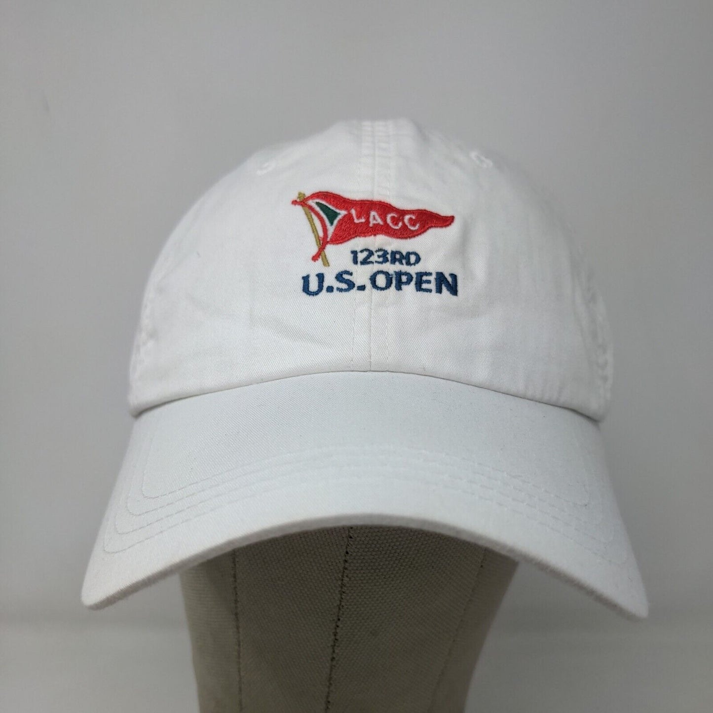 Ahead Men's Strapback USGA LACC 123rd US Open Strapback Hat White