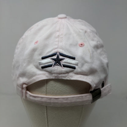 Unbranded Women's Slideback Hat Pink Size OS Embroidered USA Logo Patriotic