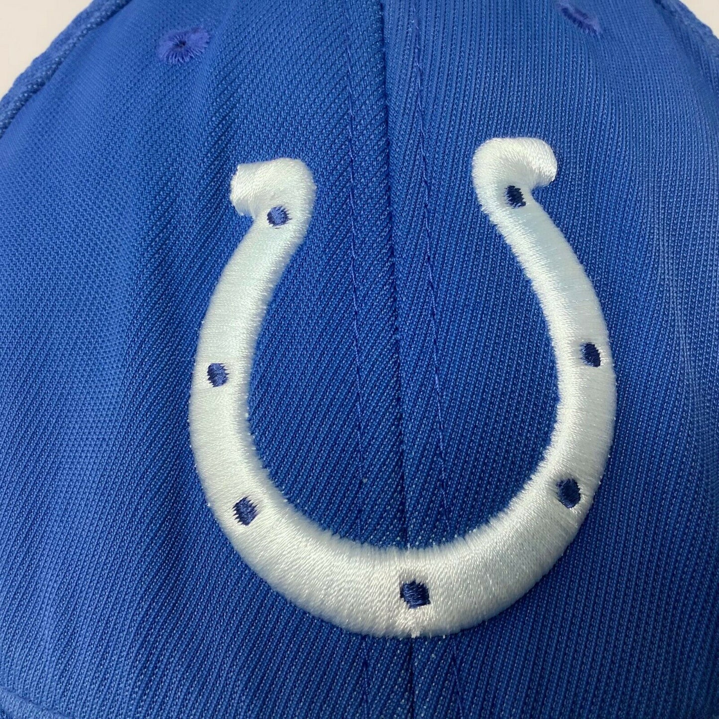 Reebok Onfield Indianapolis Colts Hat NFL Fitted Size L/XL Blue White