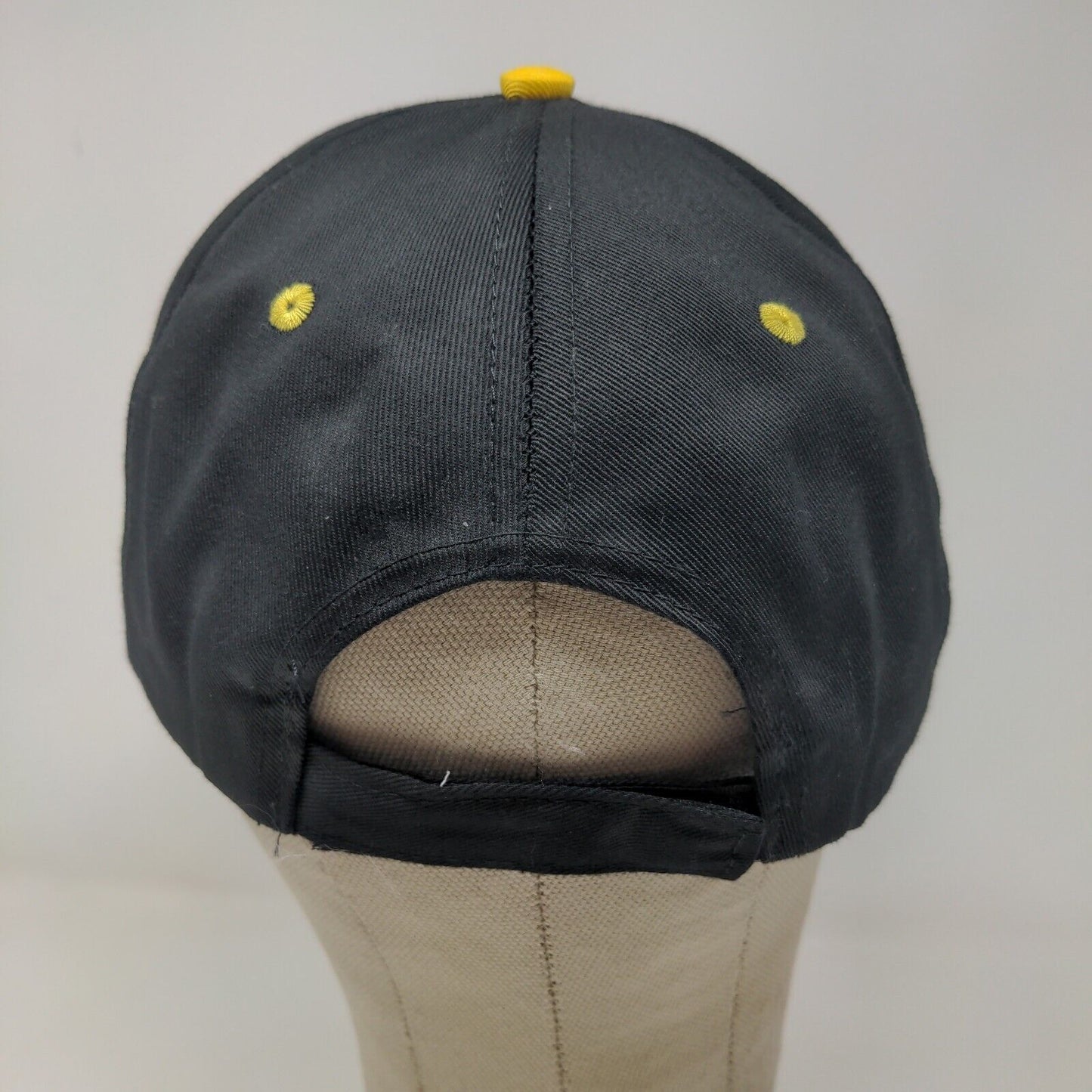 Team Mcdonald's Men's Strapback Hat Black Adjustable Embroidered Logo