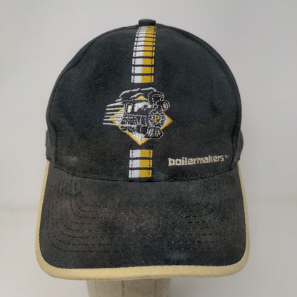 Logo Athletic Mens Purdue Boilermakers Slideback Hat Black OSFA Embroidered Logo