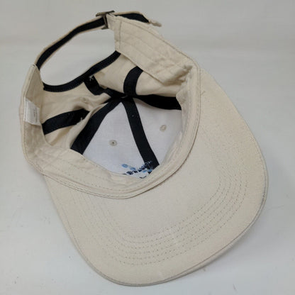 BlueLinx Men's Slideback Hat Tan Adjustable Embroidered Logo Tech