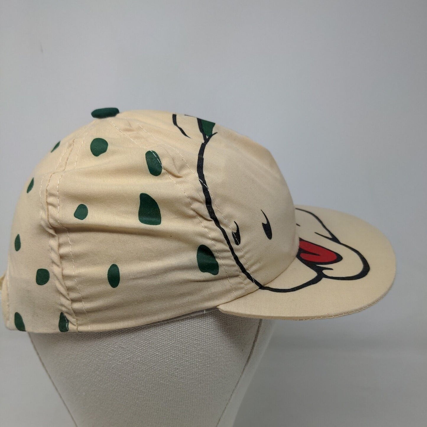 Riuland Boy's Strapback Hat Tan Adjustable Graphic Face Logo Spots