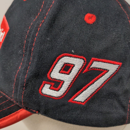 Chase Authentics Men's Strapback Hat Black Kurt Busch Rubbermaid Racing Cap